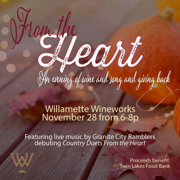 From the Heart Event Flyer